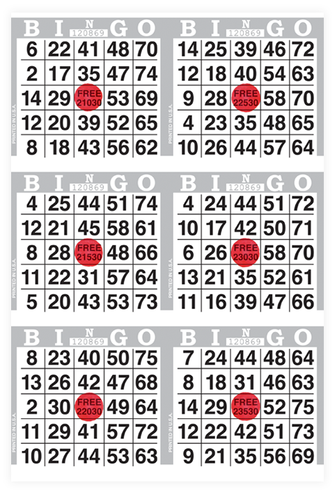 Competitor Bingo Paper